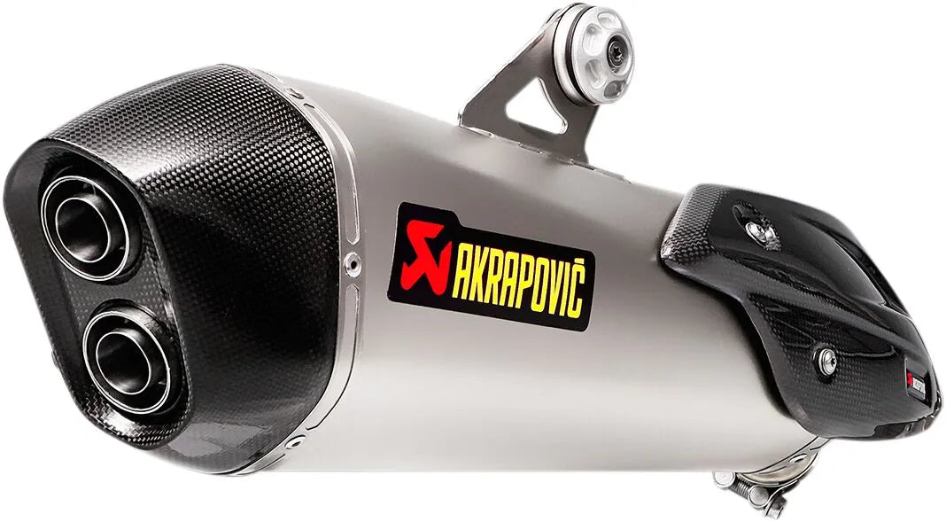 Tytanowa końcówka wydechu Akrapovic Slip-on do skuterów - homologacja drogowa ECE