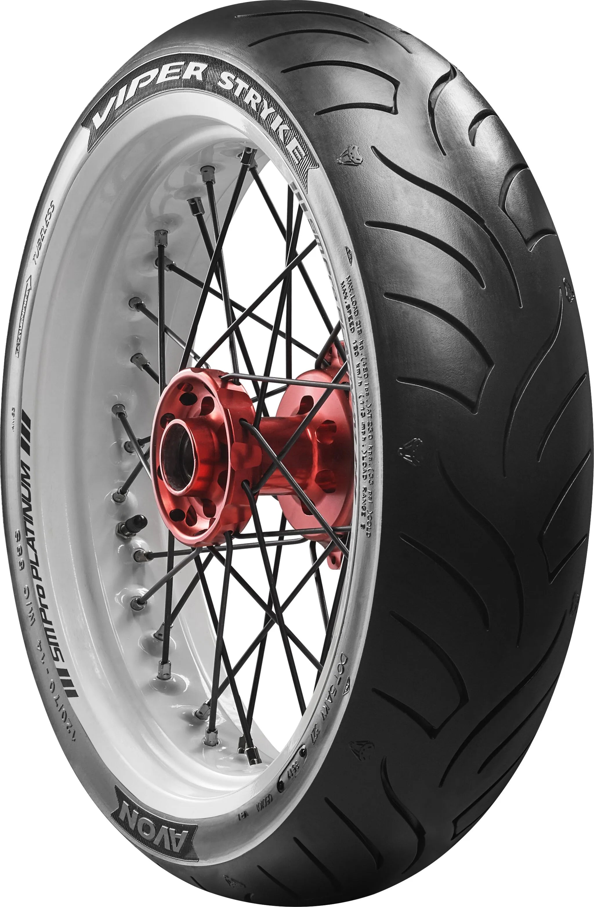 Avon Am63 Viper Stryke Scooter Tire - 140/70-12 Rear
