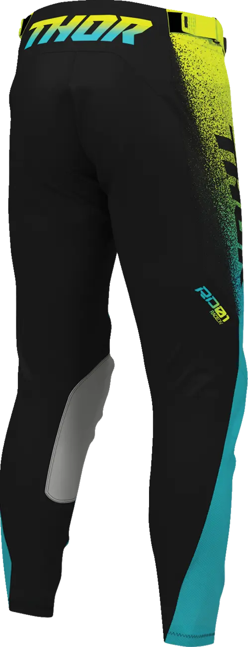 Thor Launchmode Air Pants Darkside Black/Acid