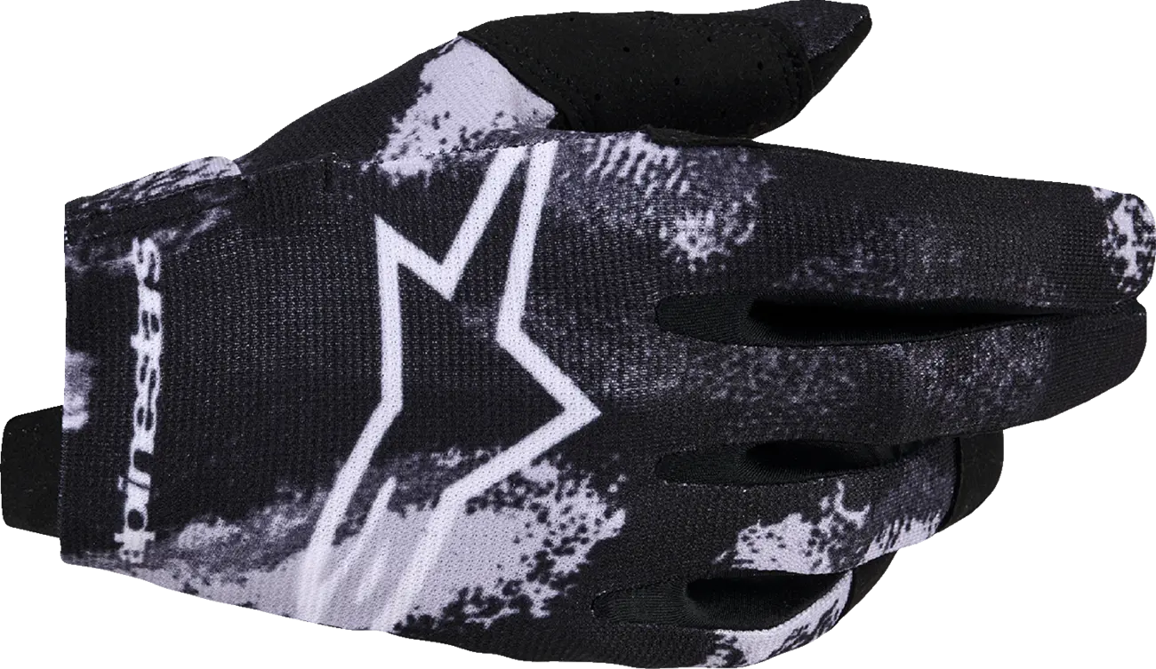 Alpinestars Youth Radar Gloves Mx Touchscreen - Black/Gray/Camo Iron