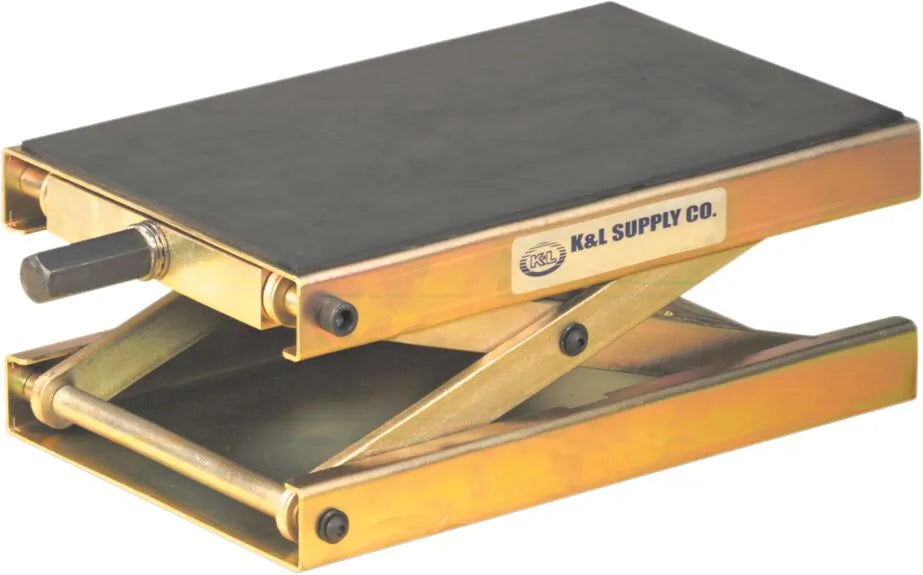 K&L Supply MC455 Fat Jack Scissor Center Jack Gold 1100 lb