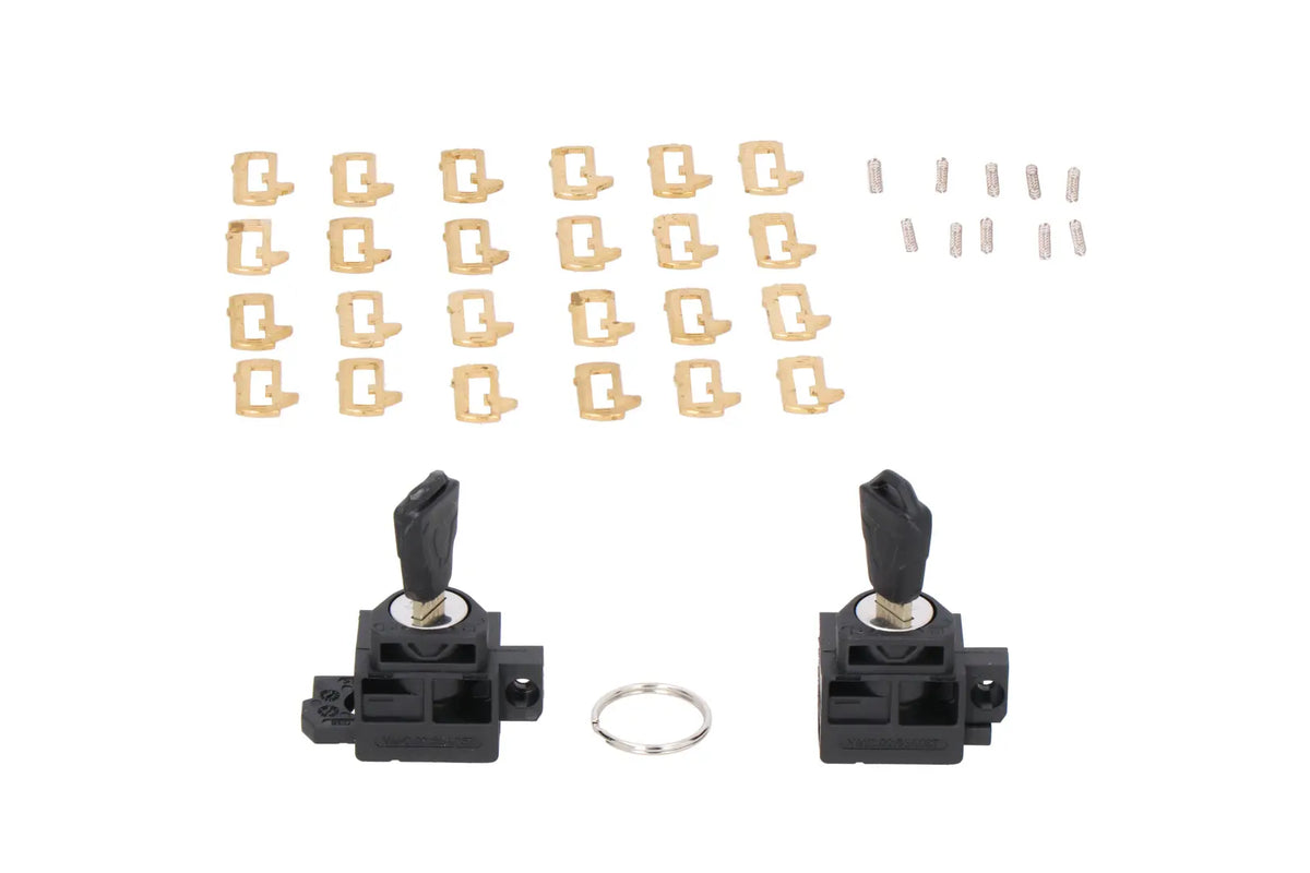Sw-Motech V-LOC Codable Lock Set 2/2 Black for V-LOC Side Carrier