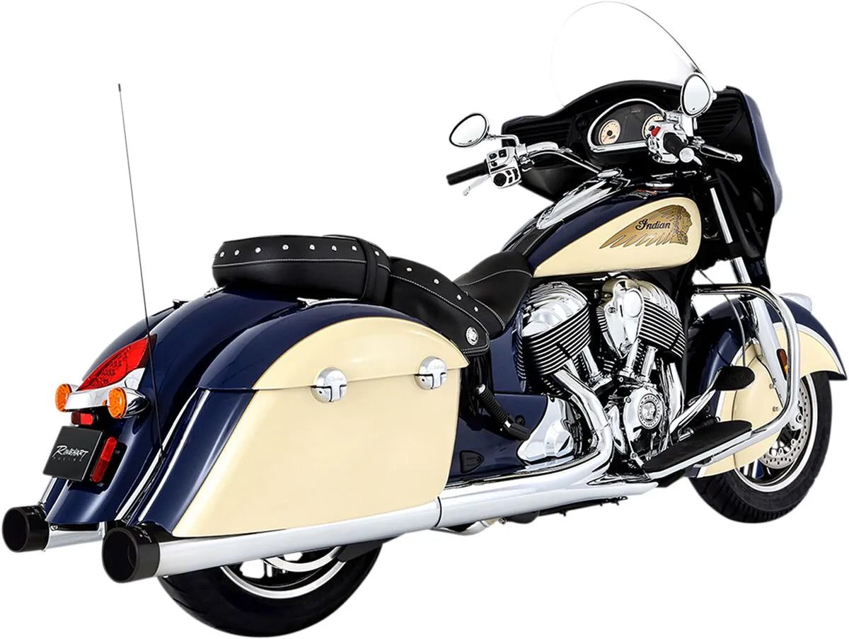Rinehart Racing 4" Tłumiki Slip-On Do Indian Chief