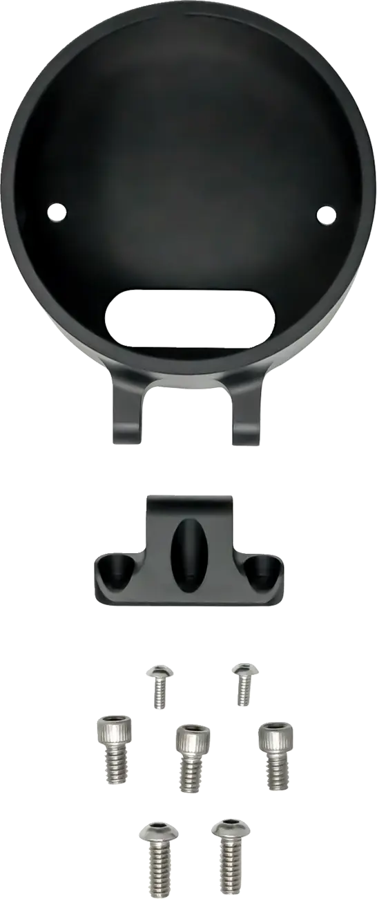Kodlin USA Round Gauge Bezel Kit Black for Ascent Pro Risers
