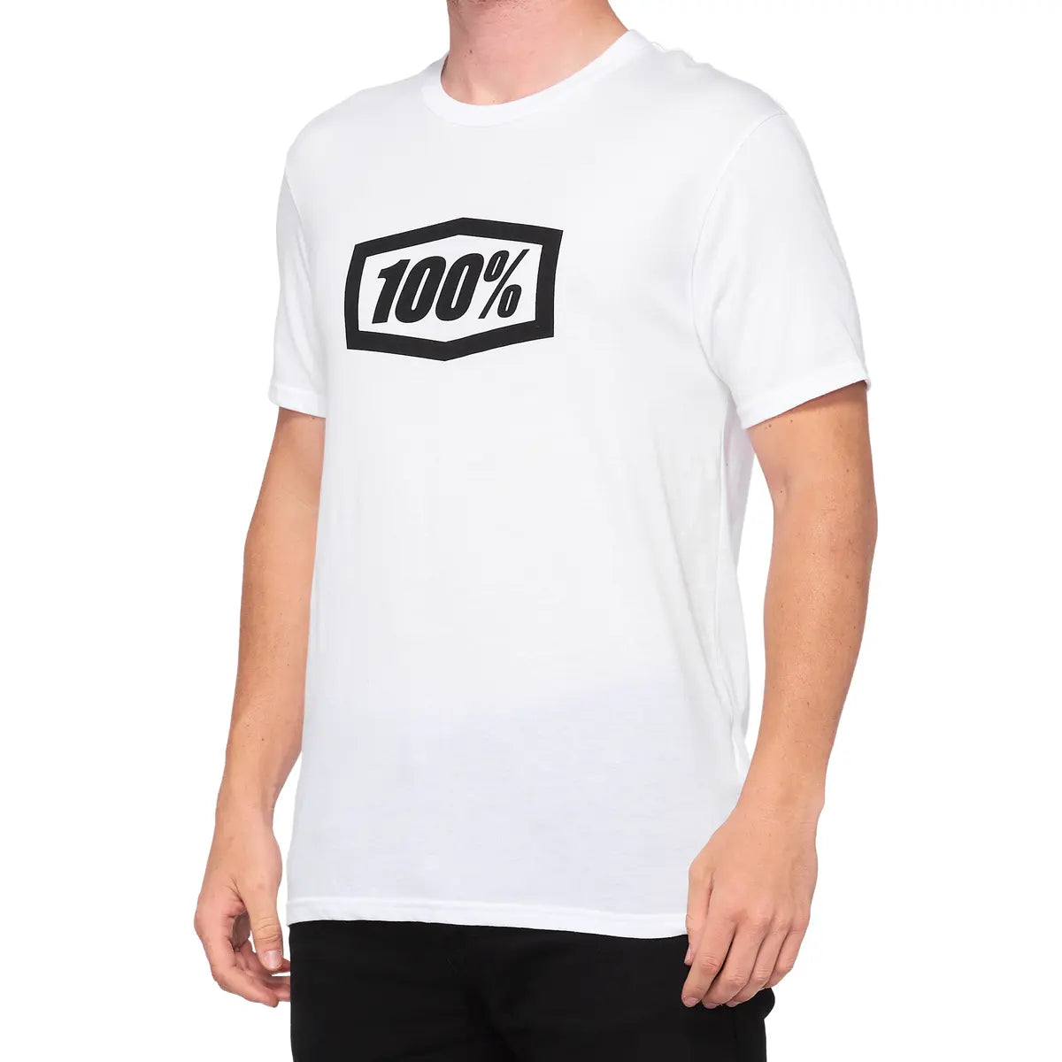 100% Icon Short Sleeve T-Shirt White