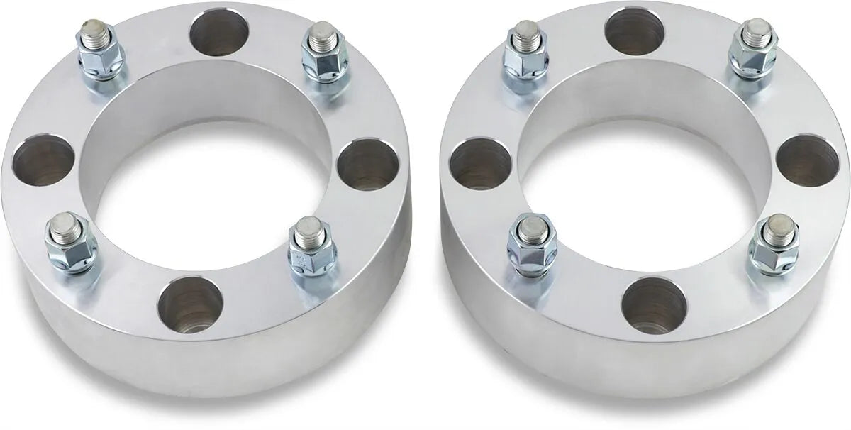 Moose Offroad Wheel Spacers 4/137 Bolt Pattern 2" Silver