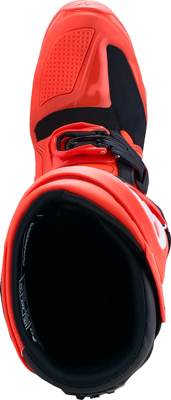 Alpinestars Tech 7 Enduro Boots Red Fluo Black
