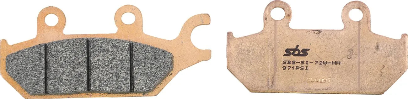 Sbs Psi Brake Pads For Atv/utv Performance - Front