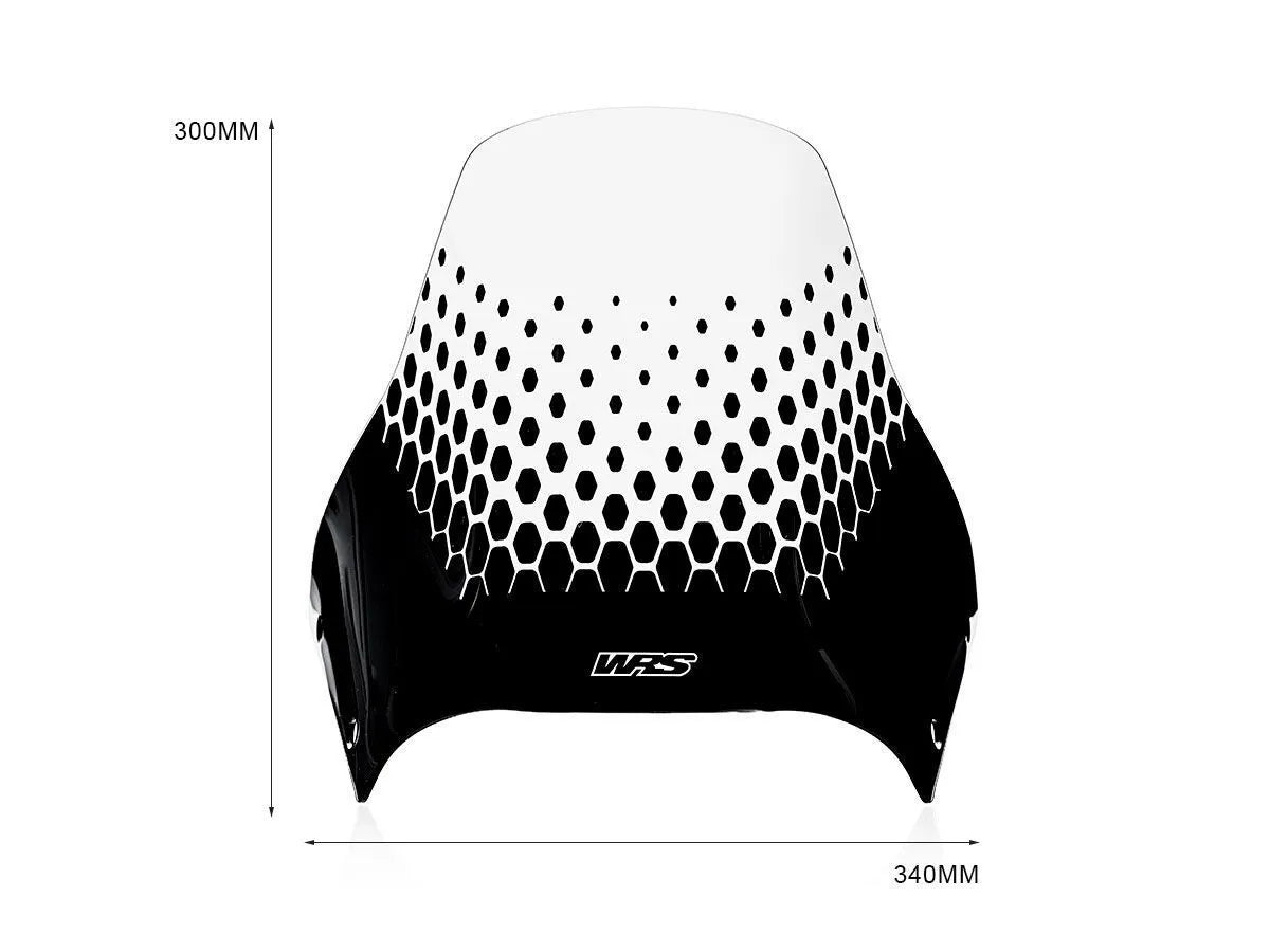 Wrs Clear Enduro Windscreen