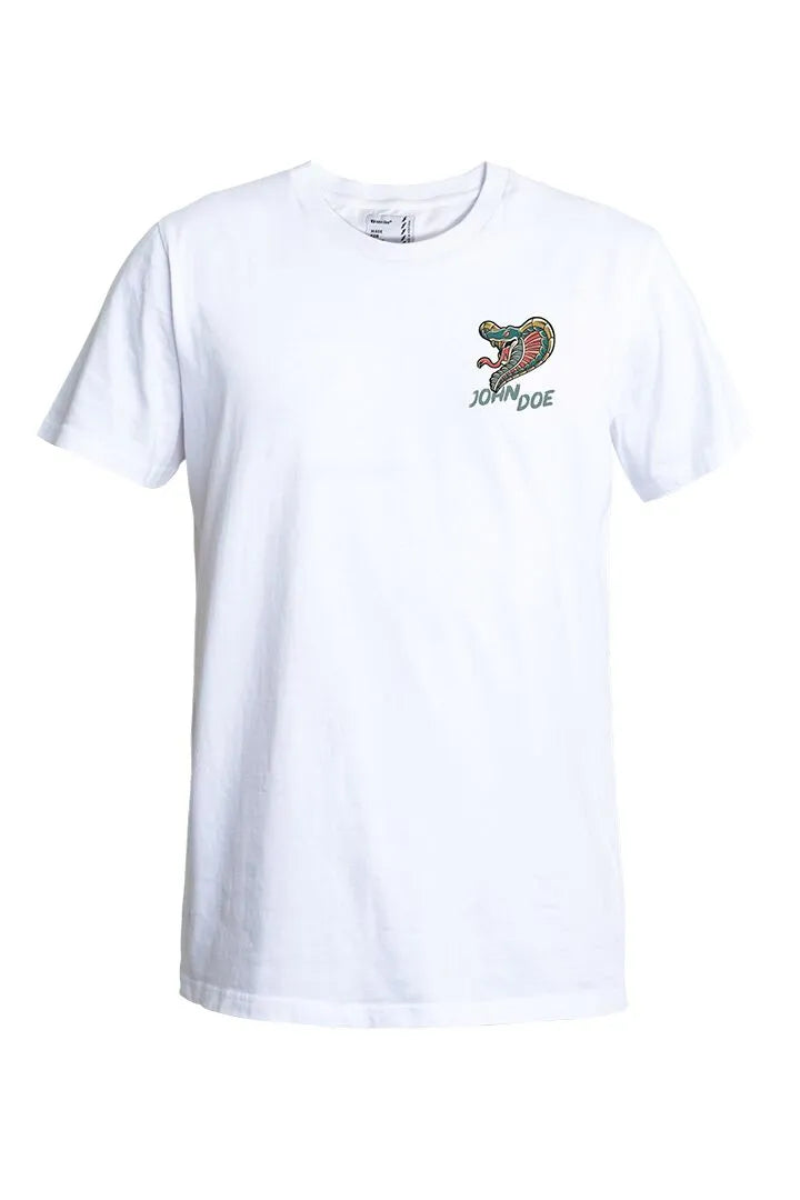 John Doe Snake II T-Shirt White
