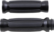 Drag Specialties Rail Grips - Black, 1"