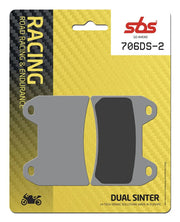 SBS DS Racing Dual Sintered Klocki Hamulcowe - Przód
