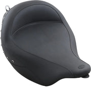 Mustang Studded Super Wide Solo Seat - For Harley Davidson