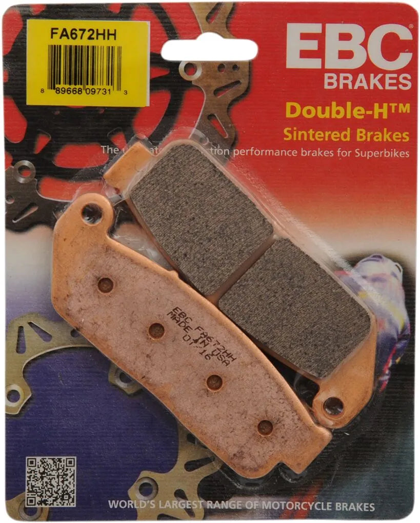 Klocki Hamulcowe Spiekane Metalowe Ebc Do Motocykli Indian/victory - Przód