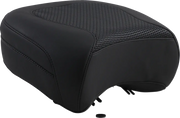 Mustang Textured Police Air Ride Seat - For Harley Davidson