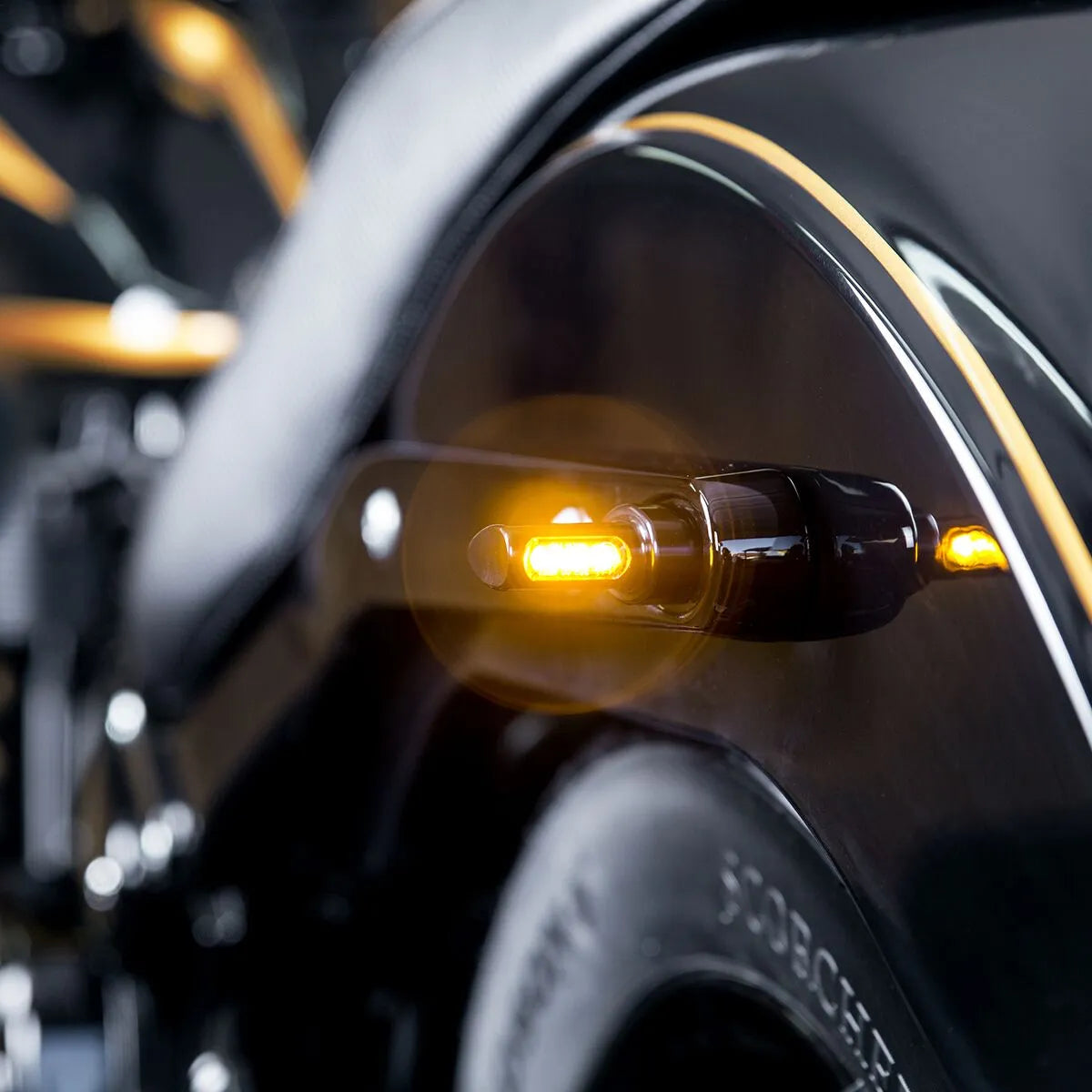 Heinz Bikes Winglets Micro Fender Flasher 3in1