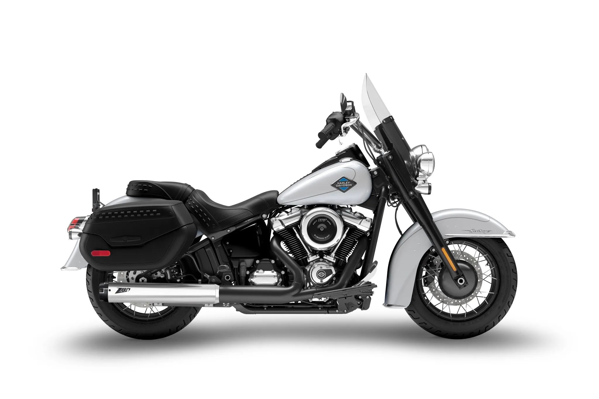 Zard 4.5" Tłumik Slip-on Do Hd-softail - Homologacja Drogowa ECE