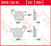 Trw Si Series Spiekane Klocki Hamulcowe Off-road - Przód i Tył