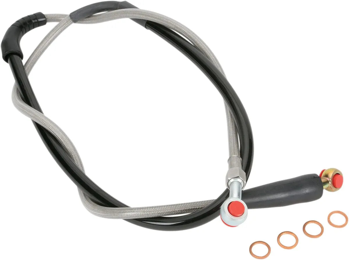 Moose Offroad Stainless Steel Braided Brake Line