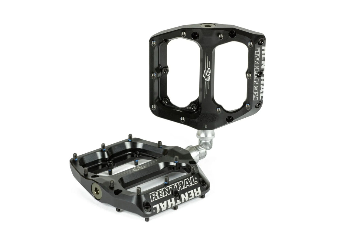 Renthal Revo-F Flat Pedals Black
