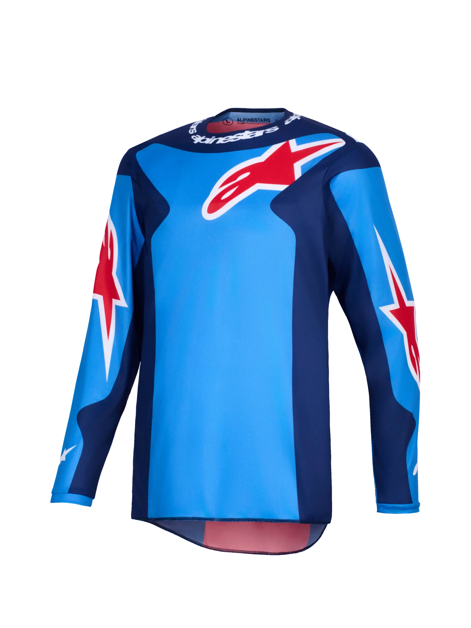 Alpinestars Fluid Grid Jersey - Blue/Red