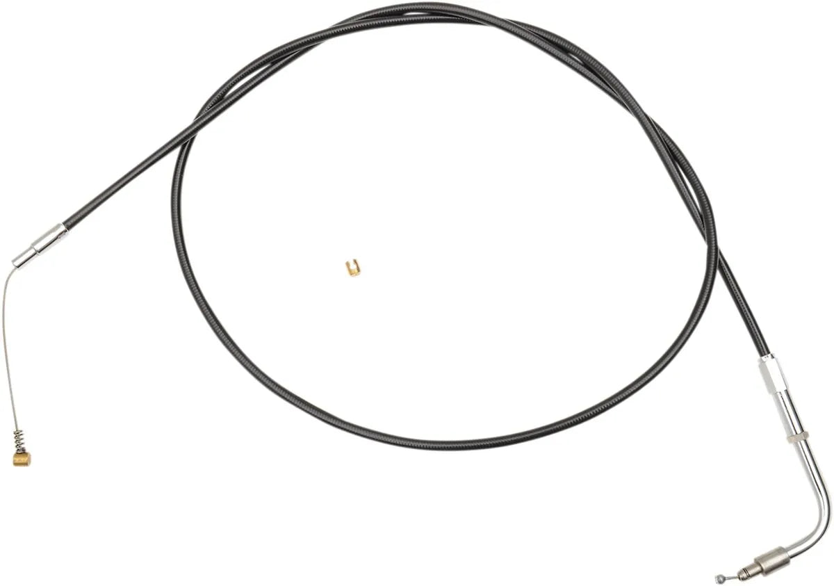 S&S Cycle Black Vinyl 48" Throttle/Idle Cable Harley Electra
