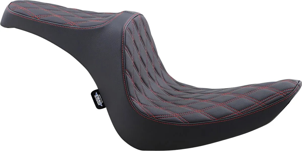 Drag Specialties Predator Iii Seat - Black - For Harley Davidson