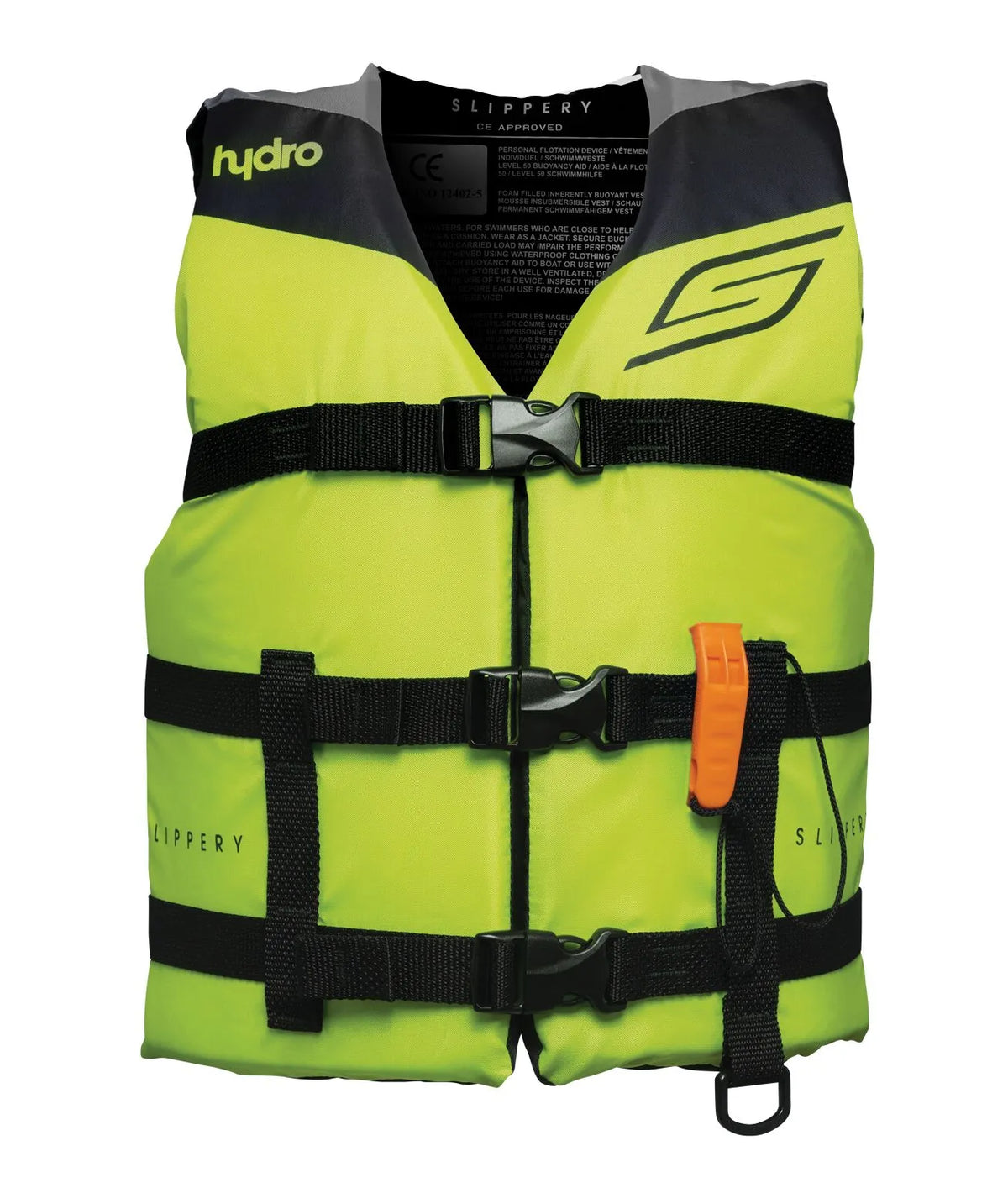 Slippery Hydro Youth Vest Lime/Black
