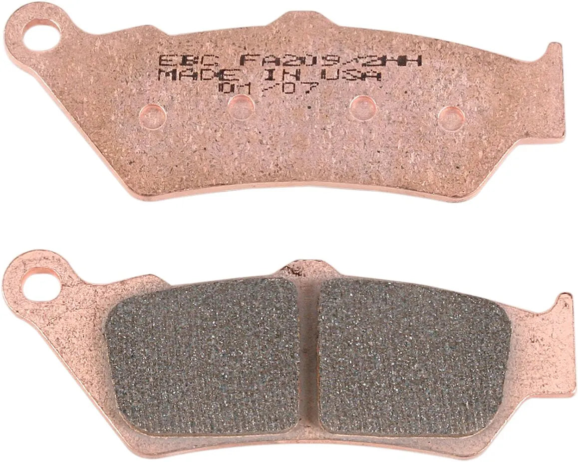 Ebc Fa2092hh Sintered Brake Pads For Motorcycles - Front & Rear