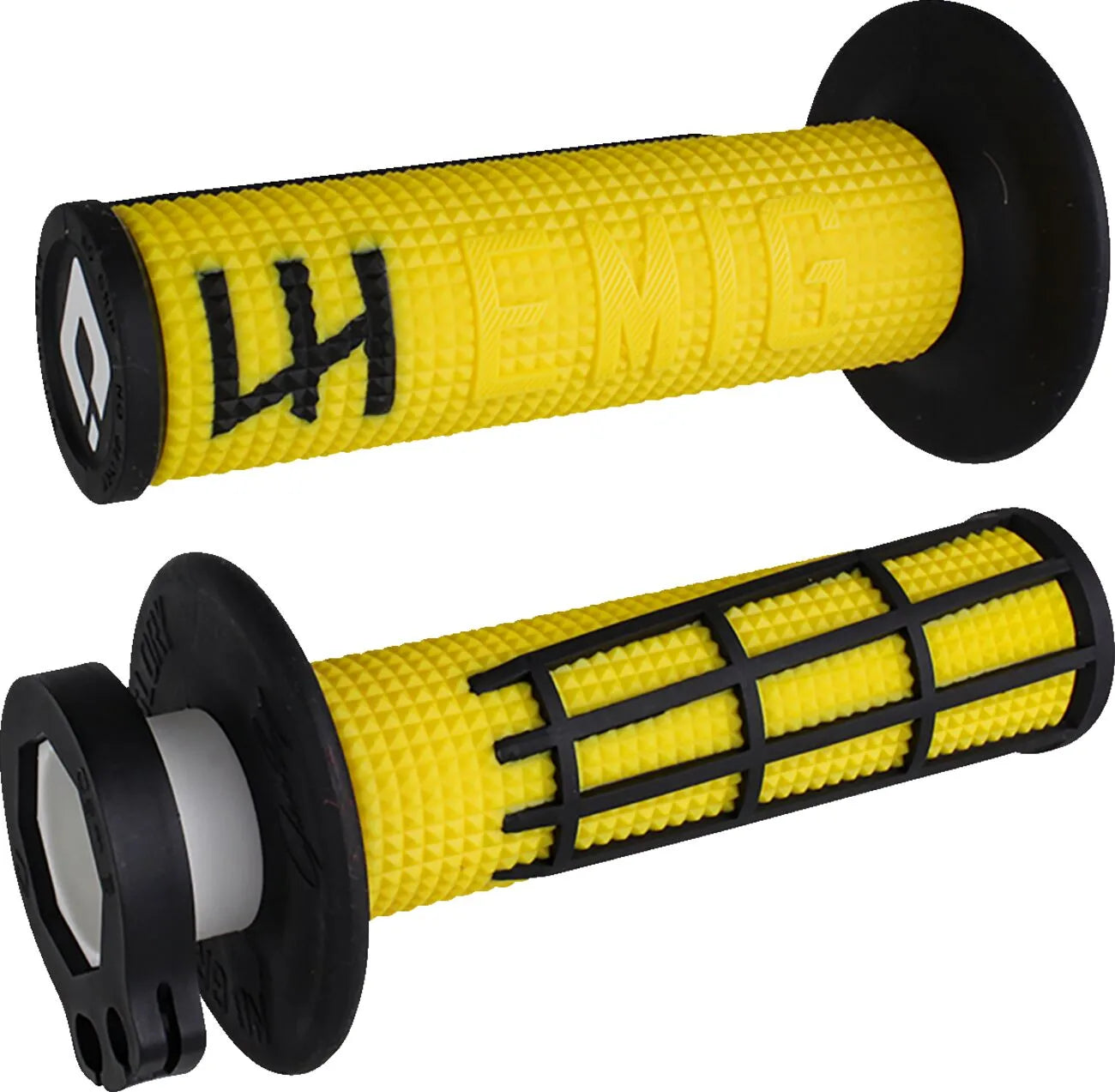 Odi Emig 2.0 Grips - Lock-on Yellow/black
