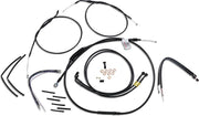 Burly Brand Jail Bar Cable Kit for 14" Handlebars