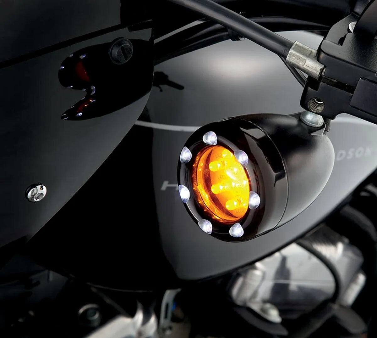 Arlen Ness Led Fire Ring Kit For Deuce Turn Signals