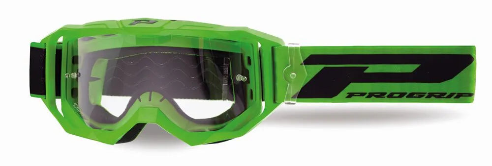 Pro Grip 3300 Vision Go Goggles Green Matt/Clear