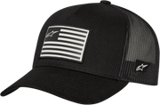 Alpinestars Flag Curved Bill Mesh Back Snapback Hat