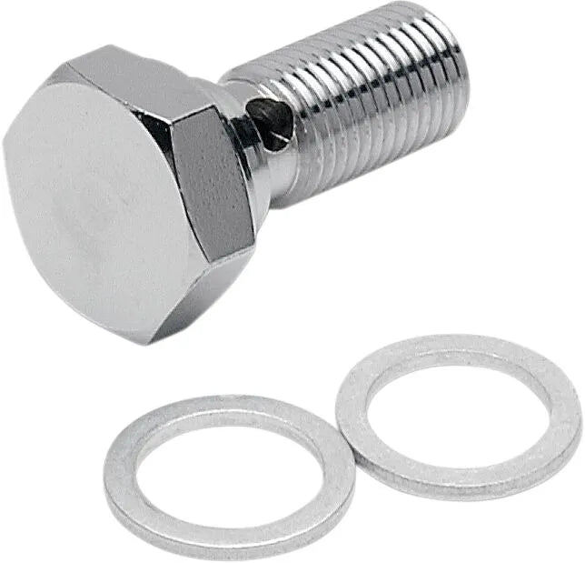 Śruba Banjo Drag Specialties Universal Chrome Steel