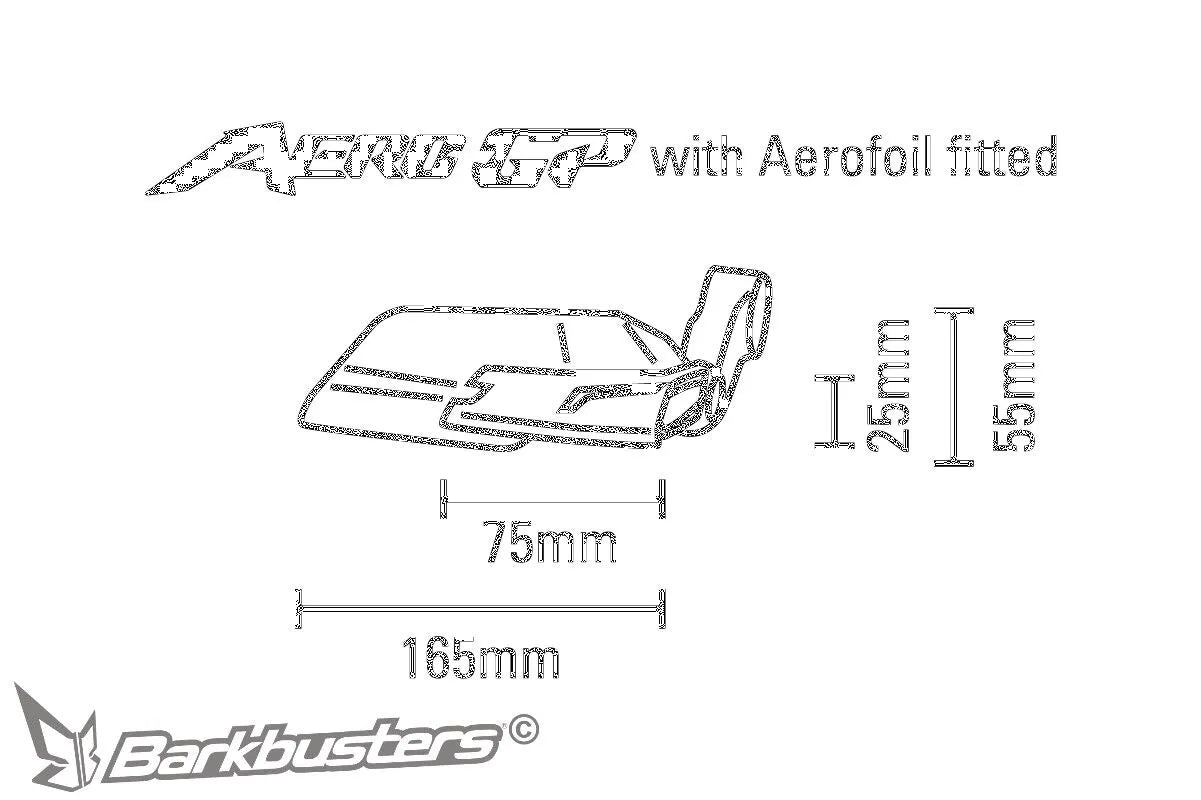 Barkbusters Aero-gp Lever Protector