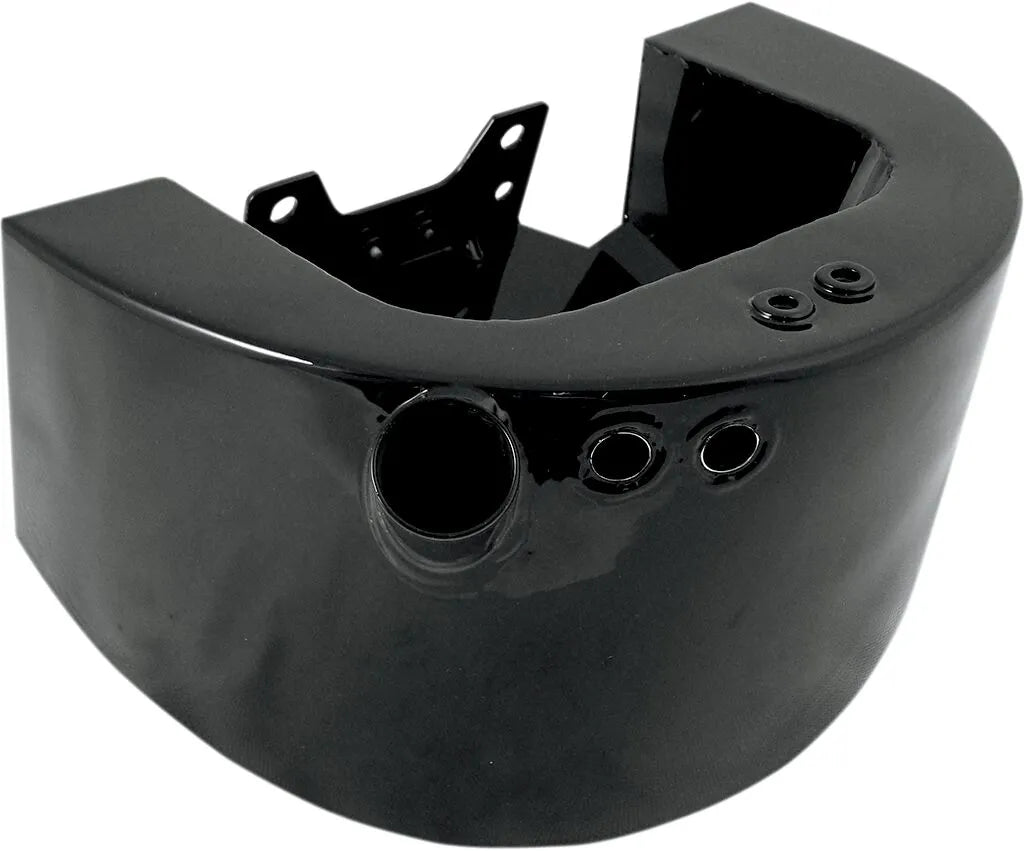 Drag Specialties Black Side Fill Oil Tank