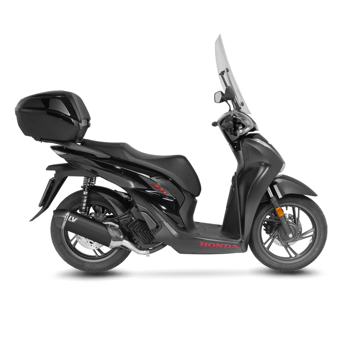 Leovince LV-14 Black Edition Slip-On Muffler Black for Honda SH