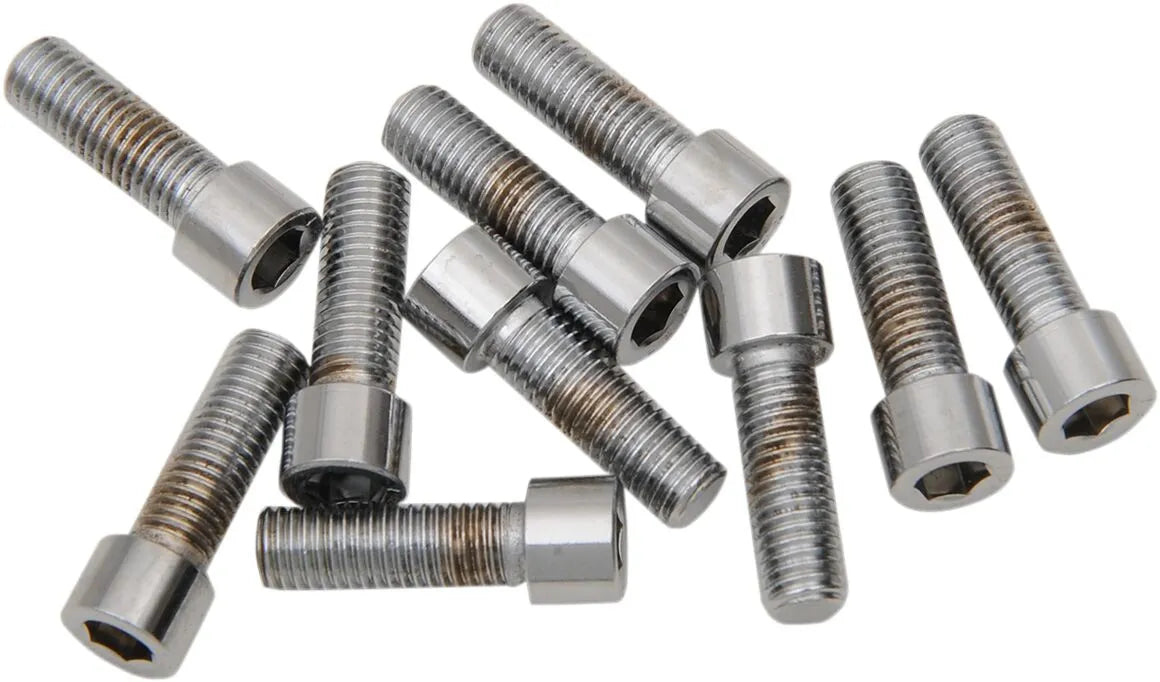 Drag Specialties Fine Thread Socket Head Bolts 1/4-28 x 3/4"