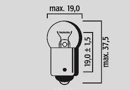 Flosser 12v/15w Replacement Bulb