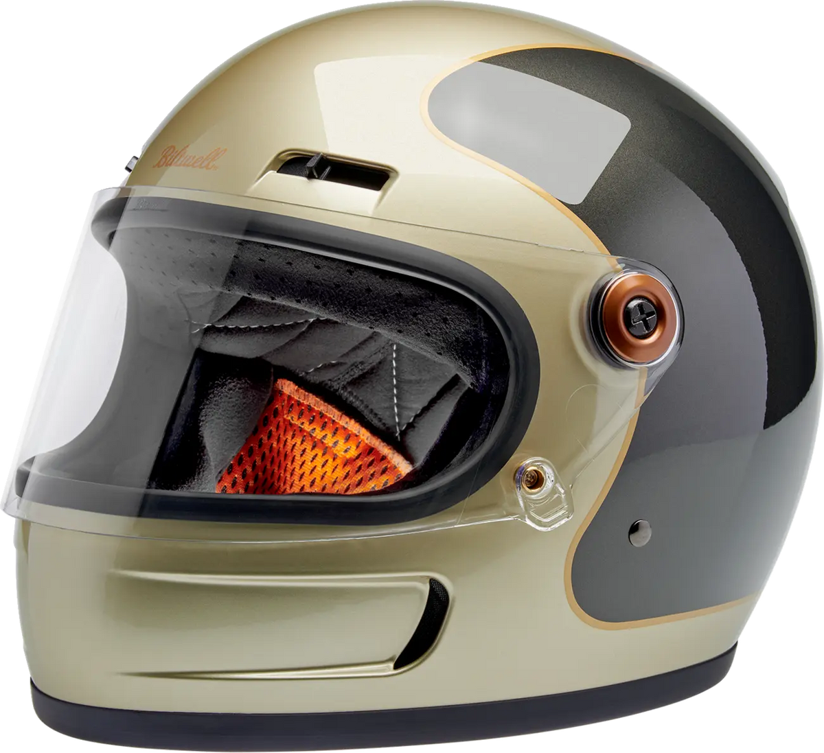 Biltwell Gringo SV Helmet Metallic Champagne/ Tracker