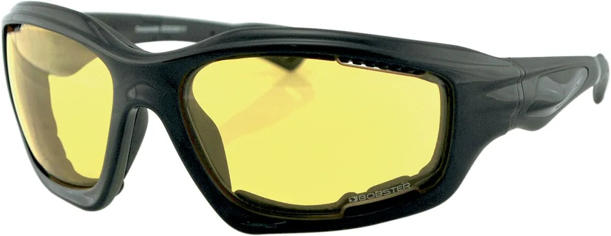 Bobster Desperado Sunglasses Black w/ Yellow Lens