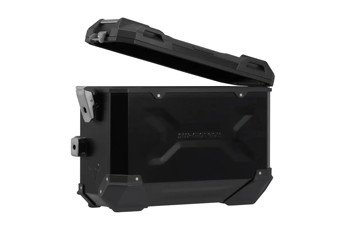 Sw-Motech TRAX ADV Aluminium Side Case System 45/37 Liter Black