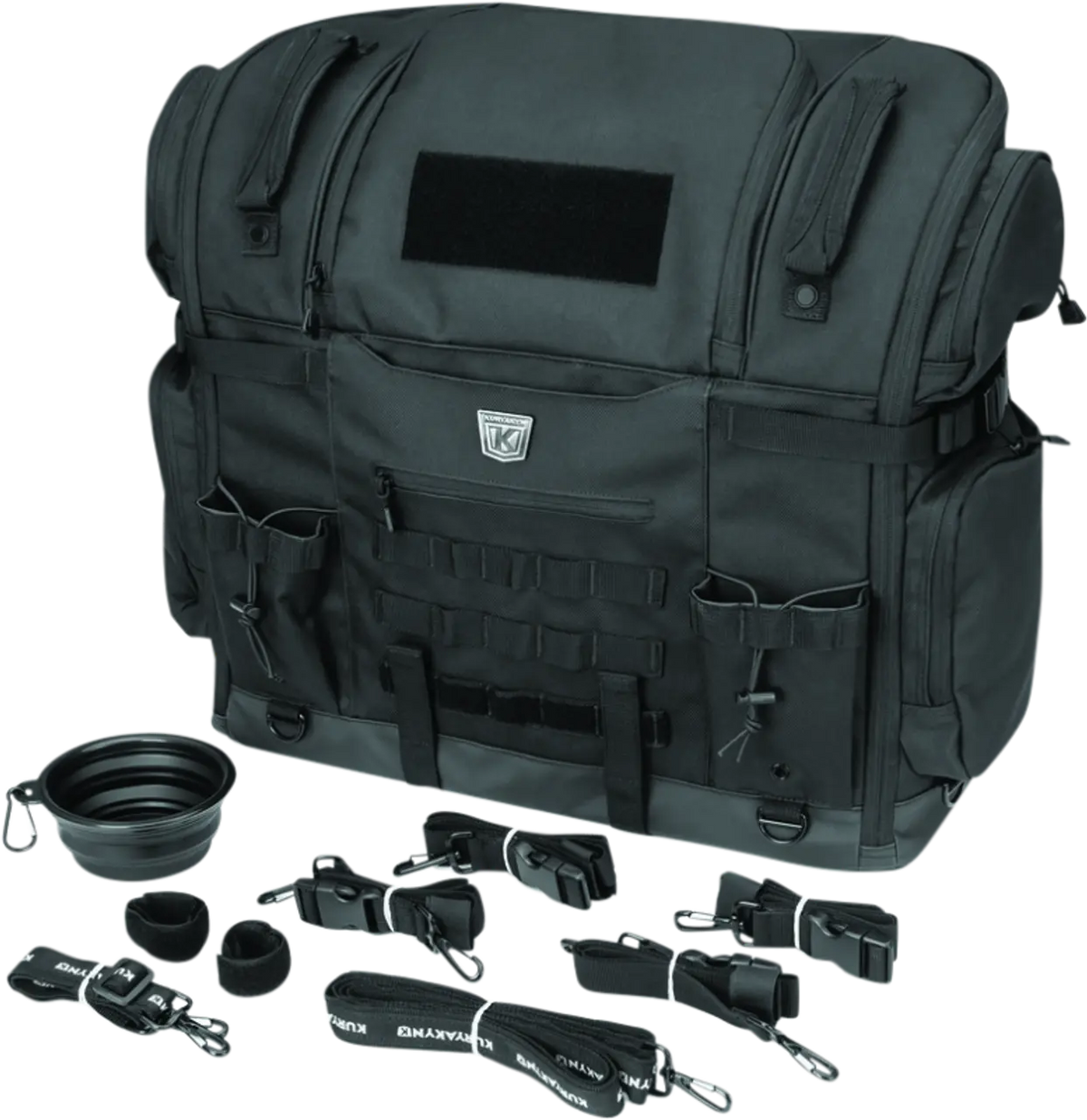 Kuryakyn Pet Palace Titan Pet Carrier Black 78L
