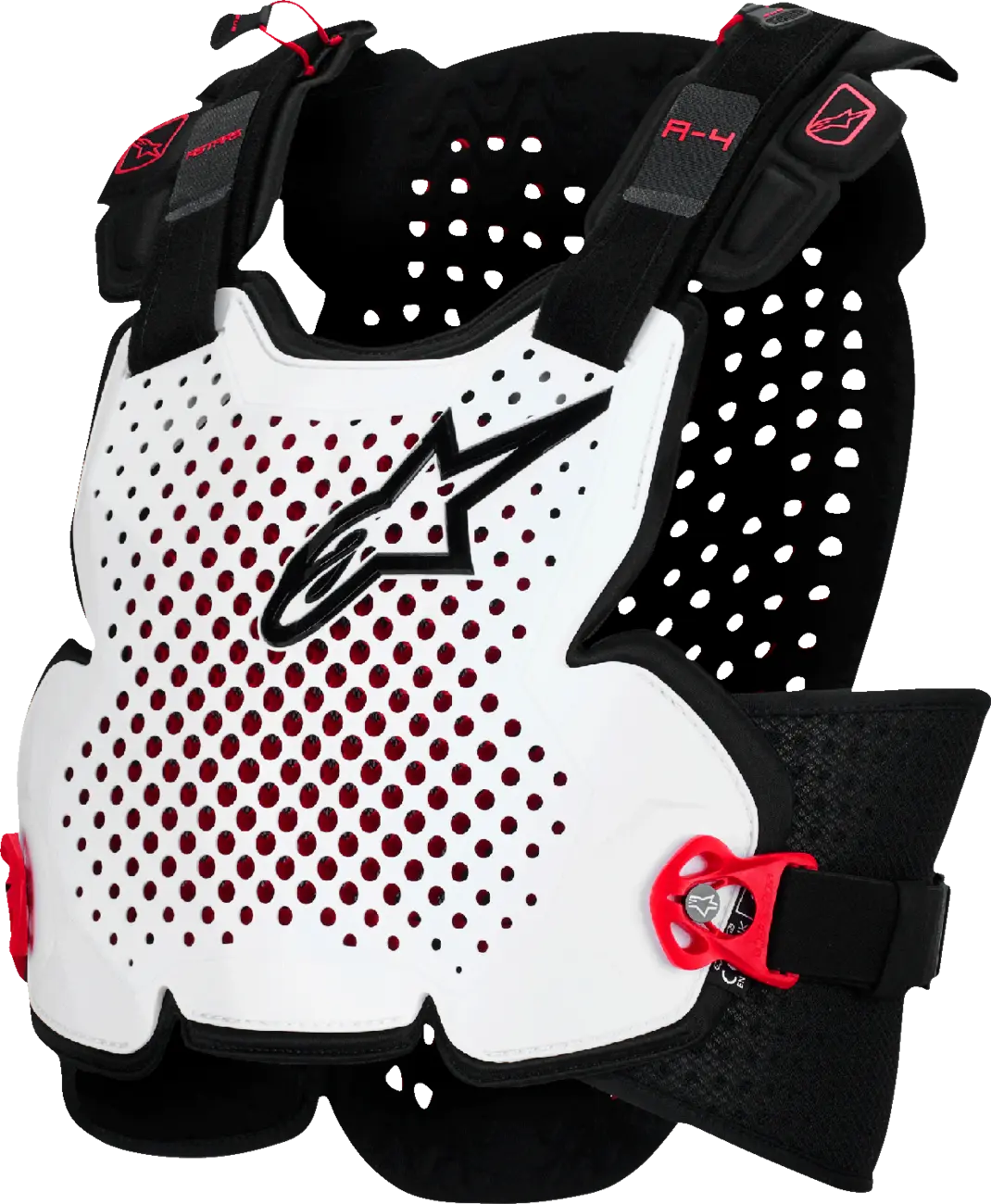 Alpinestars a-4 Plasma Roost Guard Black/Red/White