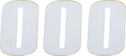 Moose Offroad Vinyl Race Numbers - 4.5" White