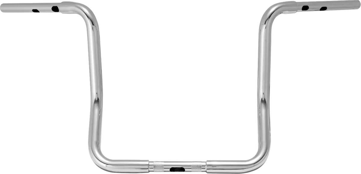 Burly Brand 1-1/4" Ape Hanger 15" Chrome Handlebar for H-D