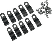 Drag Specialties Anti-rattle Clutch Lever Clip 10-pack