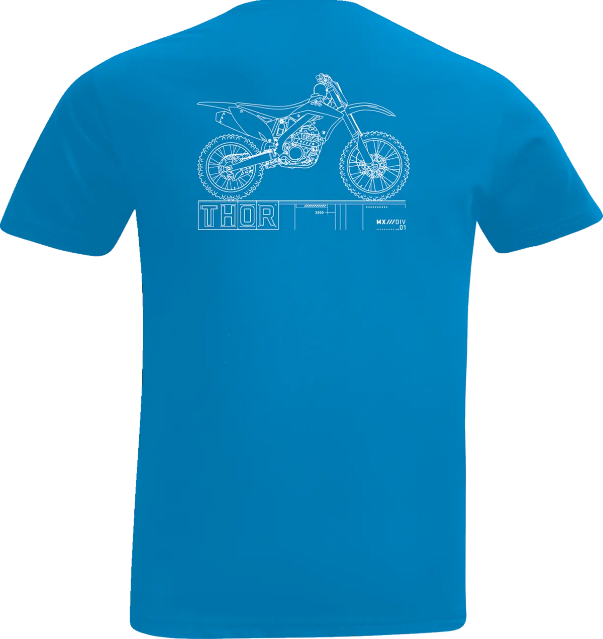 Thor Blueprint T-Shirt Cobalt