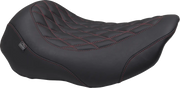 Mustang Wide Tripper™ Solo Seat - For Harley Davidson